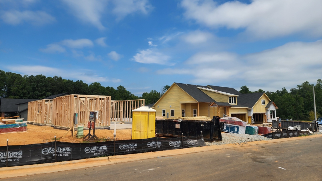 New construction home inspection in Pittsboro, NC