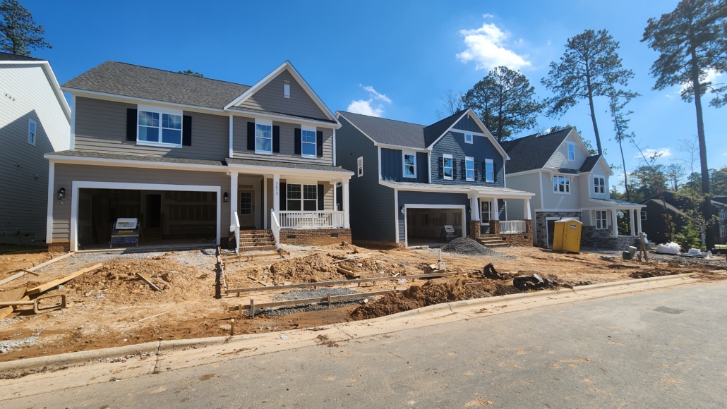 Homes in New Hill ready for final inspection